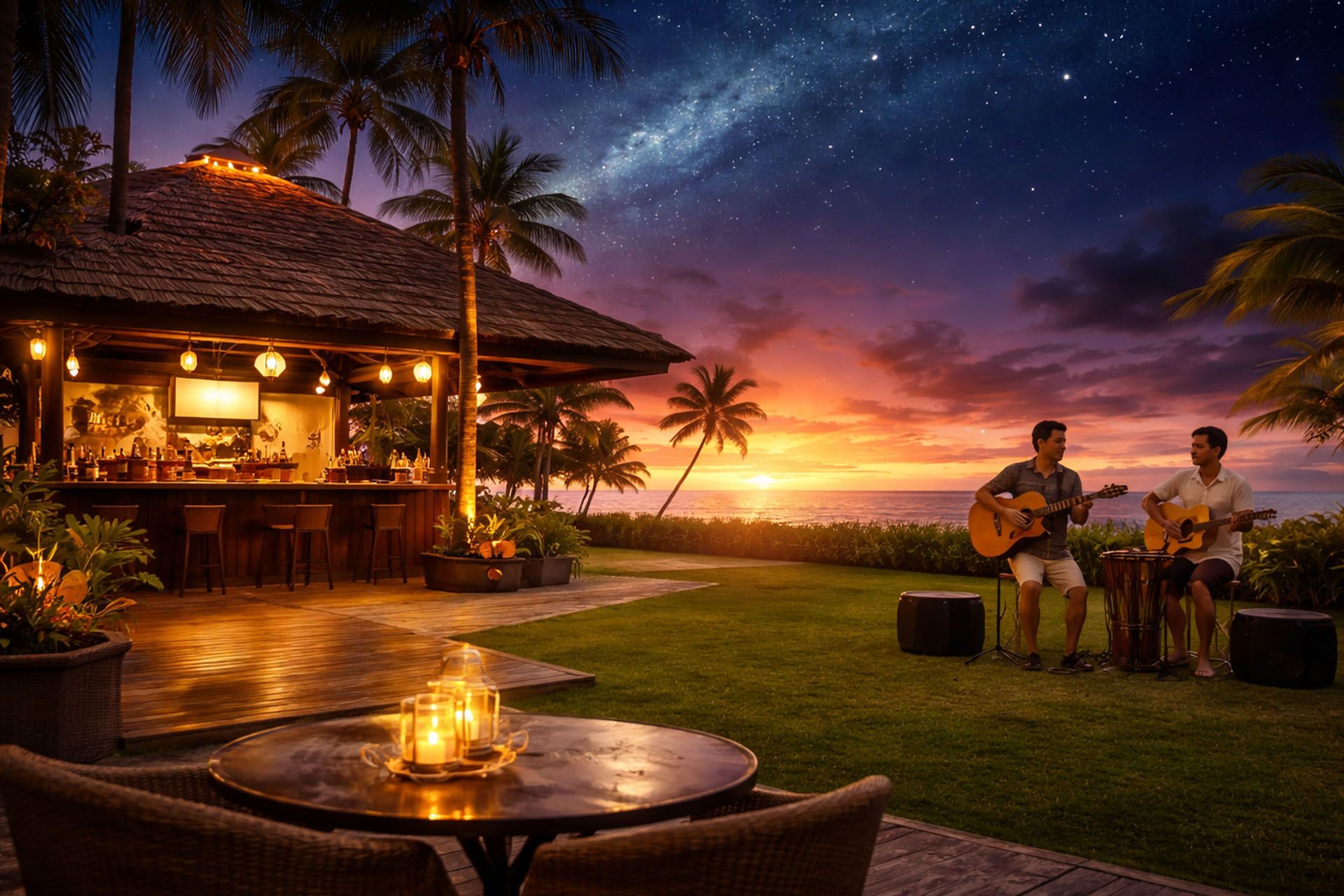 Laid-Back Dining Under The Stars