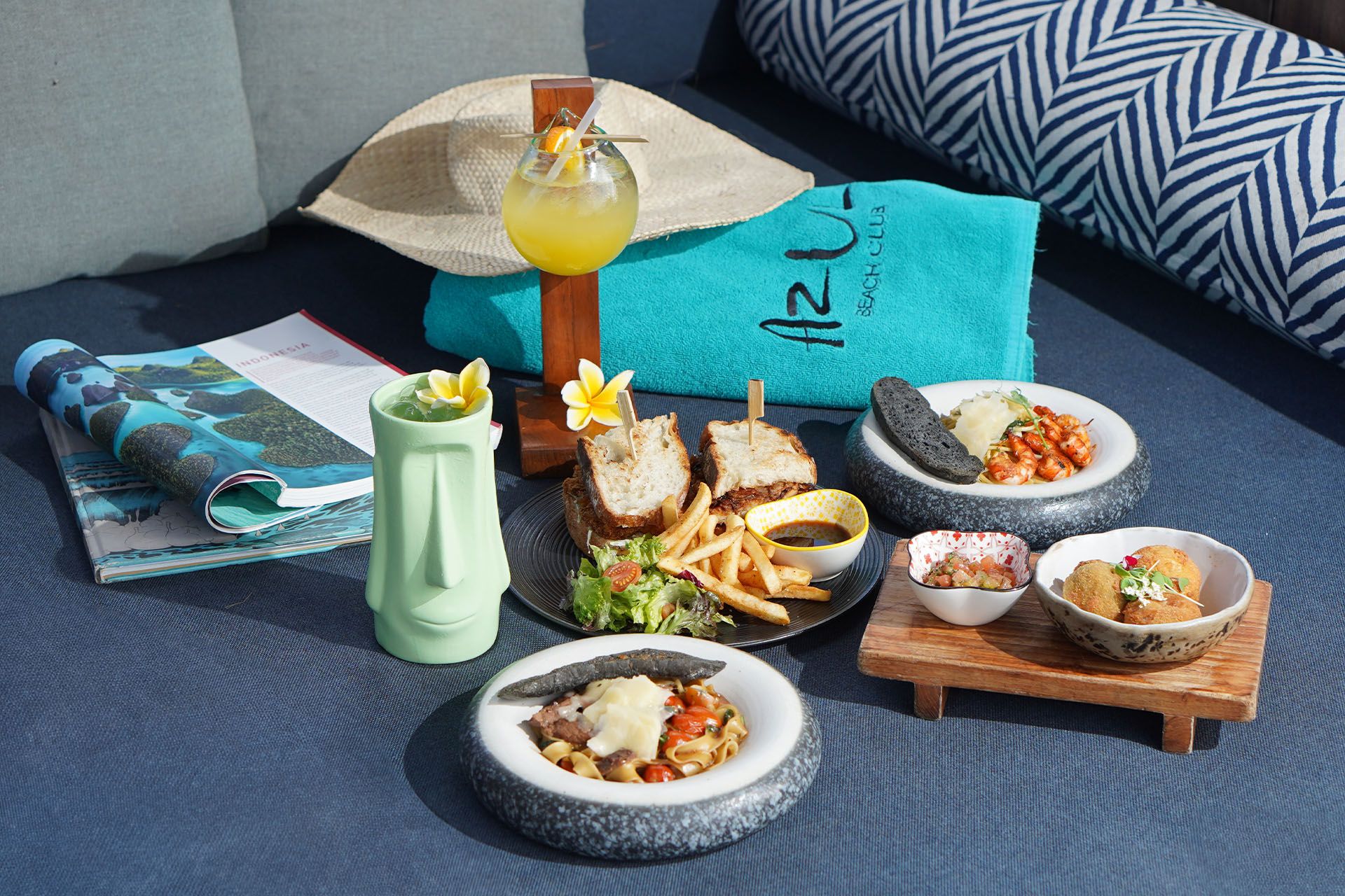 Lunch by The Pool